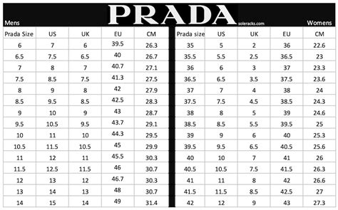 prada calzature uomo|Prada men's shoes size chart.